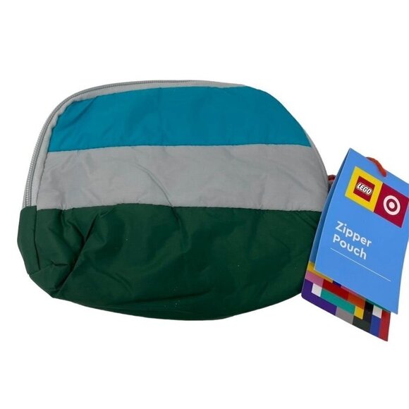 Lego x Target Zipper Pouch Color Block Stripes Outer - Picture 1 of 4
